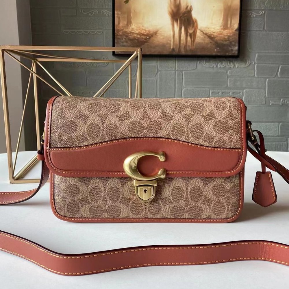 Coach Studio Shoulder Bag In Signature Canvas Gem